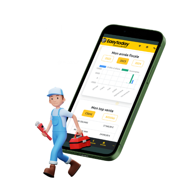 ETD Autoentrepreneur Micro-entrepreneurs : faites le choix de la simplicité avec Easytoday, vos devis et factures en quelques clics
