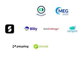 Liste des logo des intégrations possibles sur ProGBat